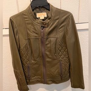 Michael Kors Genuine leather jacket.. Excellent condition.